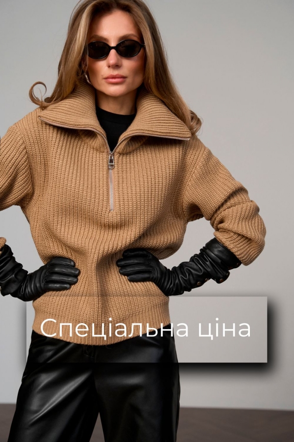 Светр на замку 2761