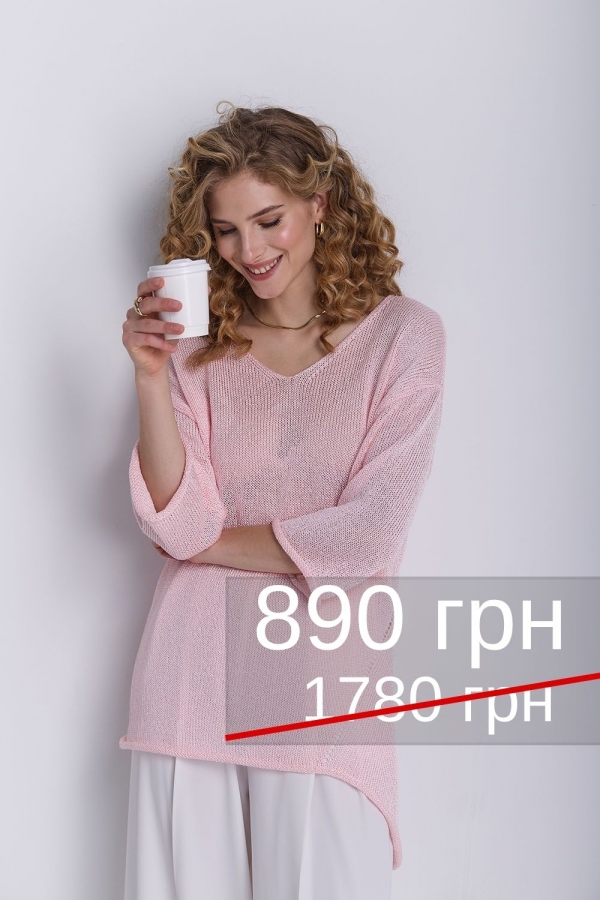 Джемпер асимметричний 2728