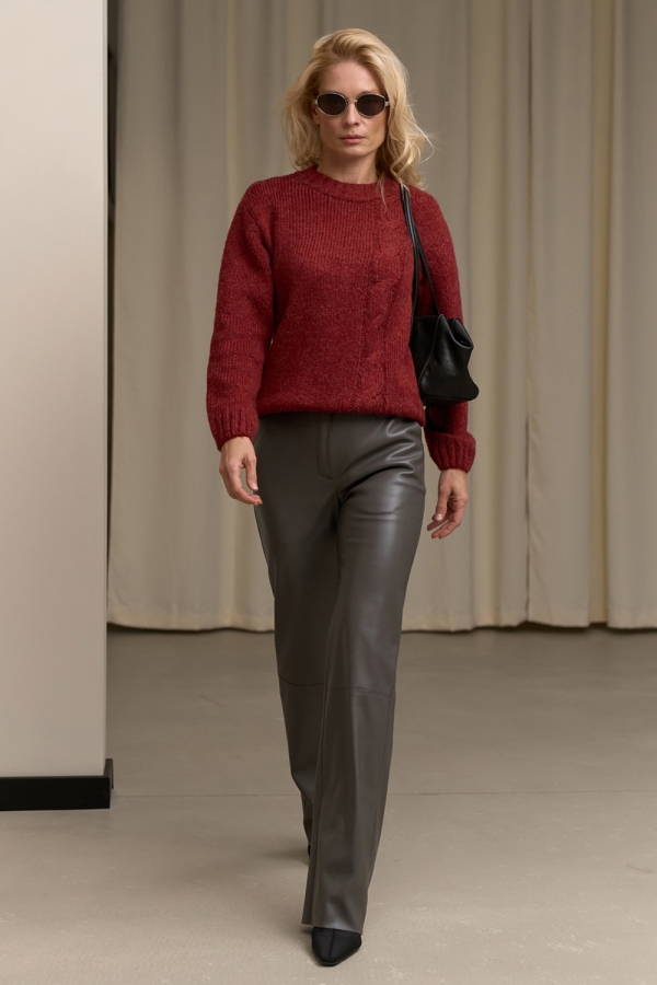 Штани з екошкіри 3076