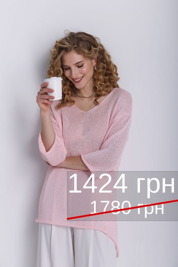Джемпер асимметричний 2728