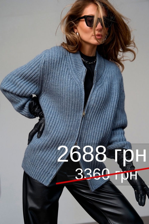 Напівпальто на блискавці 2830